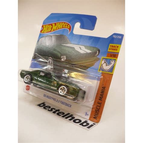 Hot Wheels Ford Mustang Fastback Coupe Green Hot Fiyatı