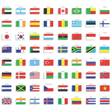 Free Printable Country Flags