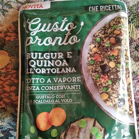 Gusto Pronto Bulgur E Quinoa All Ortolana Review Abillion