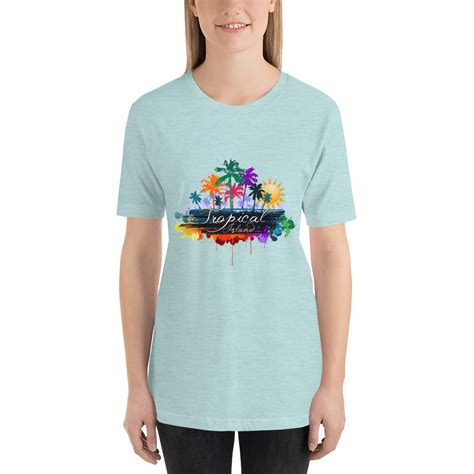 Tropical Island T Shirt Shirts T Shirt Unisex Shorts