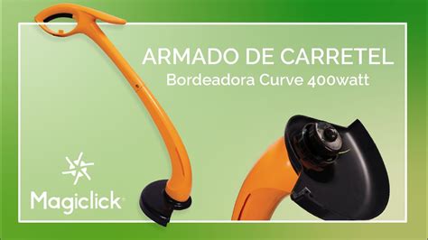 ARMADO DE CARRETEL AUTOMÁTICO NEW Bordeadoras Curve 400 Watts