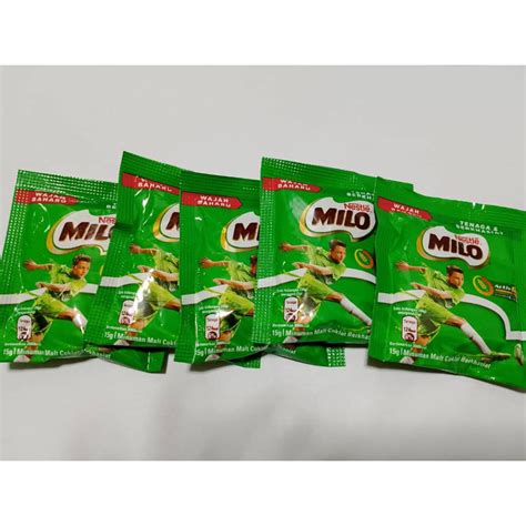 Nestle Milo Active Sachet G Pek X G Shopee Malaysia