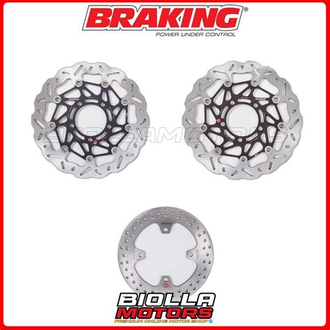 Kit Discos De Freno Braking Kawasaki Ninja Sx 1000 2020 2023 Delante