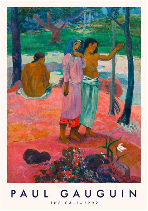 Paul Gauguin Set Of Art Exhibition Posters Paul Gauguin Art