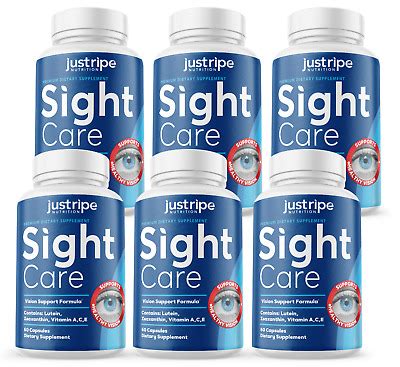 Pack Sight Care Vision Supplement Pills Supports Healthy Vision