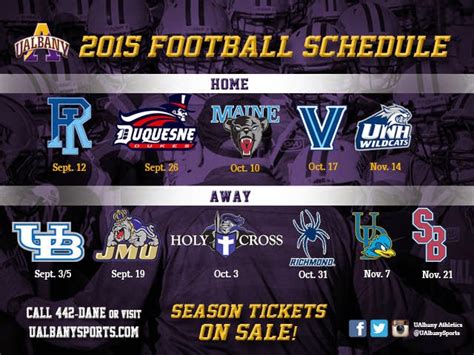 University of Albany: University of Albany Football Announces 2015 ...