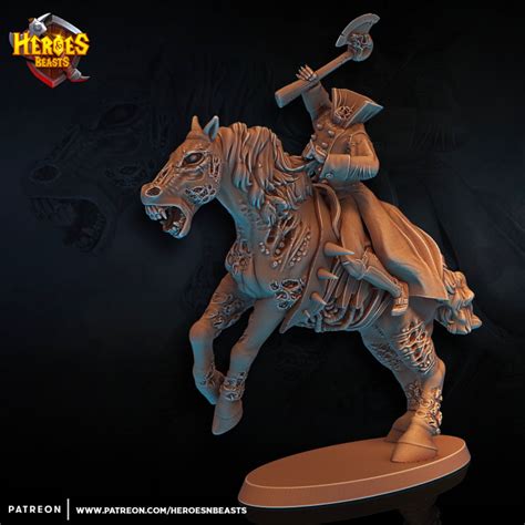 3d Printable Headless Horseman By Heroes And Beasts