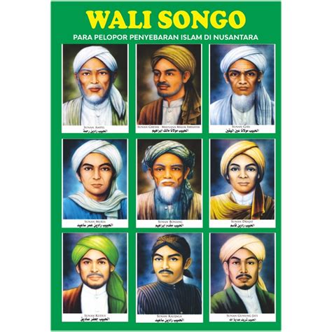 Jual Poster Pahlawan Nasional Revolusi Walisongo Shopee Indonesia