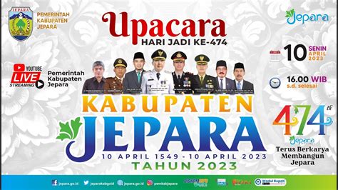 Live Prosesi Kirab Buka Luwur Dalam Rangka Hari Jadi Kabupaten Jepara