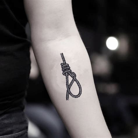 Rope Knot Temporary Tattoo Sticker Ohmytat