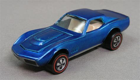 Hot Wheels 1968 Custom Corvette Redline Collector
