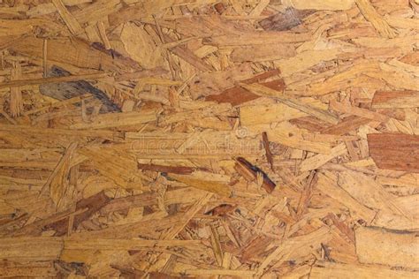 Texture Of Pressed Wooden Panel Osb Oriented Strand Board Stock Photo