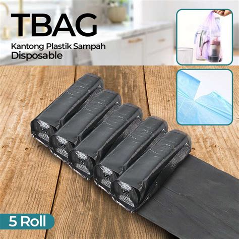 Jual Tbag Kantong Plastik Sampah Disposable Trash Bag X Cm