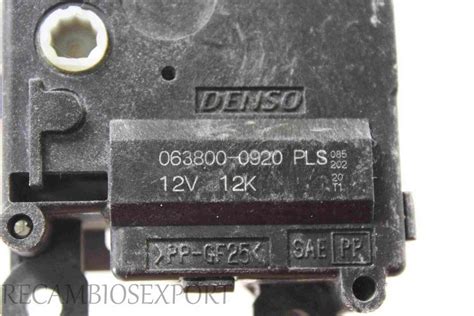 Servomotor de calefacción Toyota Avensis 0638000920 063800 0920