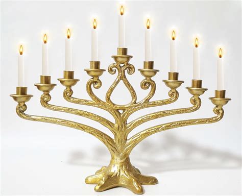 Amazon Tree Of Life Menorah Candle Holder Menorah 9 Candle