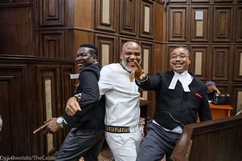 Nnamdi Kanu To Remains In Detention As Court Adjourns Bail Application