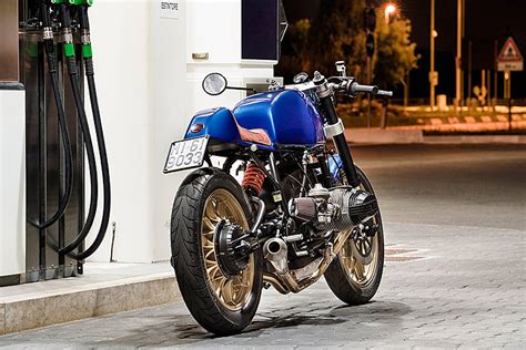 This Custom Bmw R Rs Cafe Racer Is Beautiful In Blue