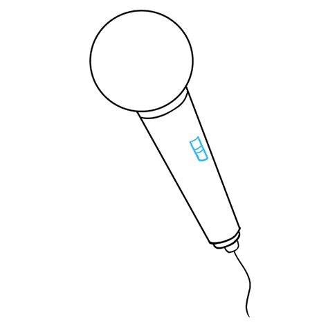 How To Draw A Microphone Really Easy Drawing Tutorial