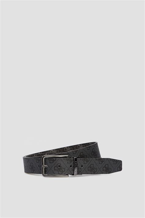 Мужской двусторонний кожаный ремень с узором Guess BM7517.VIN35;COA ...