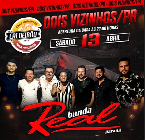 Banda Real do Paraná Caldeirão Casas de Shows DV em Dois Vizinhos