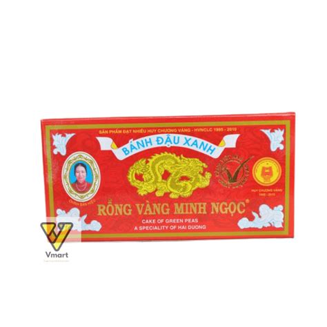 Bright pearl yellow dragon -green bean cake 240g - Vmart