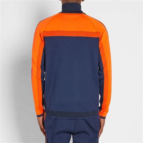 Adidas Knitted Tracksuit Bold Orange End Uk