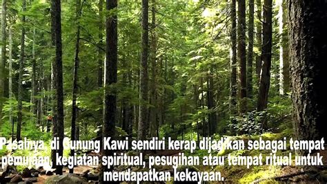 MITOS DAN MISTERI PESUGIHAN GUNUNG KAWI Tumbal Nyawa Video Dailymotion