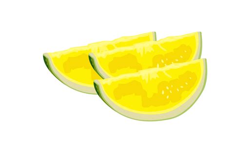 Yellow Watermelon With A Transparent Background 34130981 Png