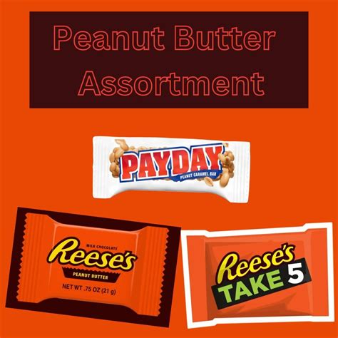 Butter Cup and Payday - Snack Size Butter Variety Assortment, Chocolate ...