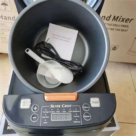 Silver Crest 5l Microcomputer Controlled Automatic Smart Electric Rice