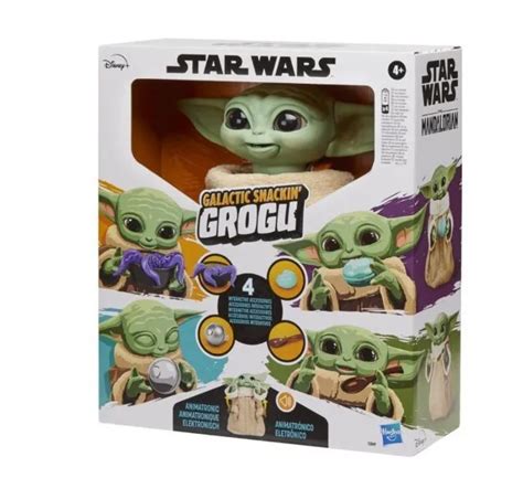 Star Wars Yoda Child Galactic Snackin Grogu Interactifs The Mandalorian