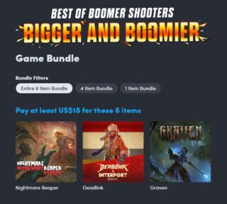 Humble Best Boomer Shooters Bigger And Boomier Bundle Pc Gamer