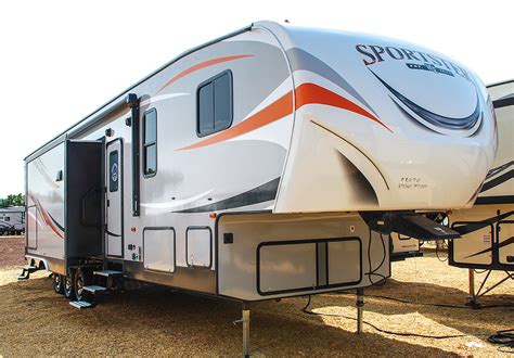 Sportster 363th12 Fifth Wheel Toy Hauler Kz Rv