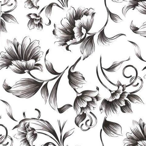 Floral Vetor Preto E Branco Pesquisa Google