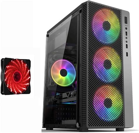 Gabinete Gamer Atx Case Mid Tower Pc Gaming Case Atx M Atx Itx Front