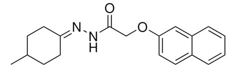 N Methylcyclohexylidene Naphthyloxy Acetohydrazide Aldrichcpr