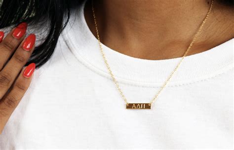 Gold Bar Necklace – the 1851 shop