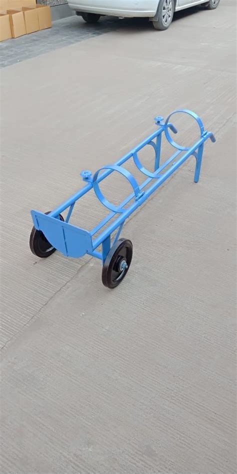 Majboot Mild Steel Single Gas Cylinder Trolley Mm For Industrial