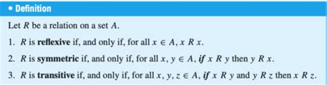 Relations Flashcards Quizlet