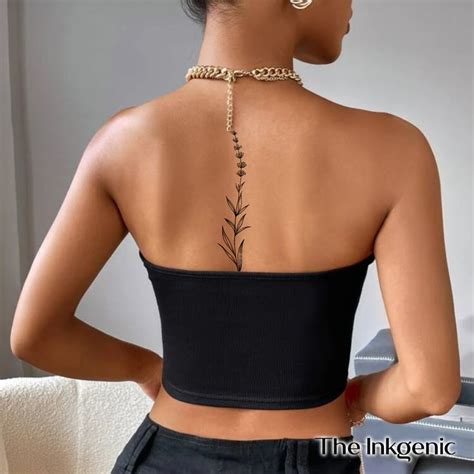 Floral Foliage Tattoo Leaf Flower Temporary Tattoo Fake Tattoo