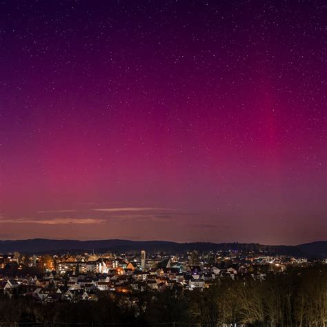 Sonnensturm sorgt für Polarlichter über Hessen hessenschau de Panorama