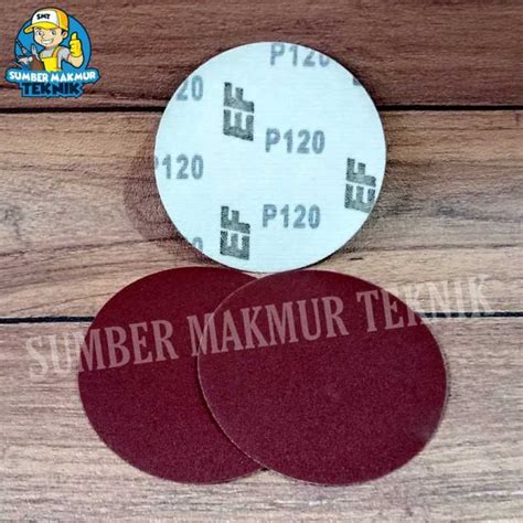 Jual Amplas Bulat Hamplas Velcro Tempel Inch Grit Di Seller