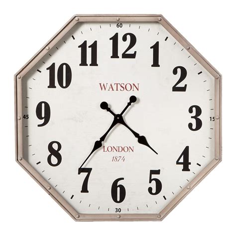 Octagon Wall Clock Overstock