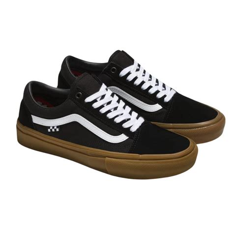 Tênis Vans Skate Old Skool Pro Black Gum Republika