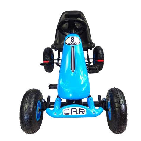 Go Kart Para Ni Os Con Pedales Y Llantas De Aire Tek Azul