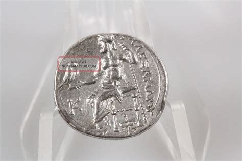 336 323 Bc Alexander The Great Of Macedon Silver Tetradrachm Xf W Nr