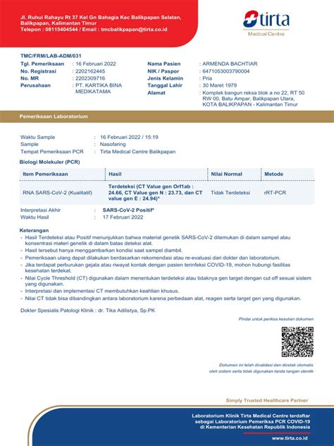 Pt Kartika Bina Medikatama Armenda Bachtiar Pdf