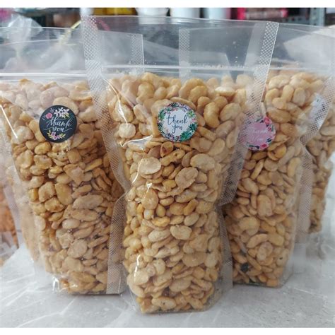 Jual Kacang Koro Kupas Rasa Original Dan Balado 200gr Snack Siap Makan