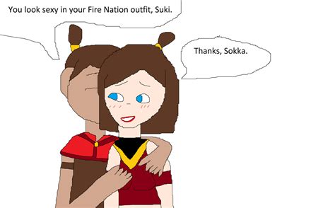 Sokka And Suki By Smoothcriminalgirl16 On Deviantart
