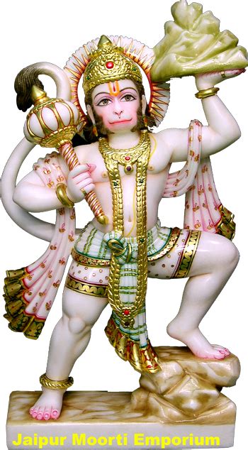 Hanumanji Hanuman Murti Png 350x634 Png Download